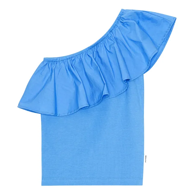 Rebecca Organic Cotton Top | Blue