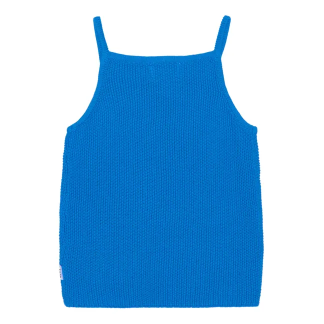 Camiseta de rejilla Ranita | Azul