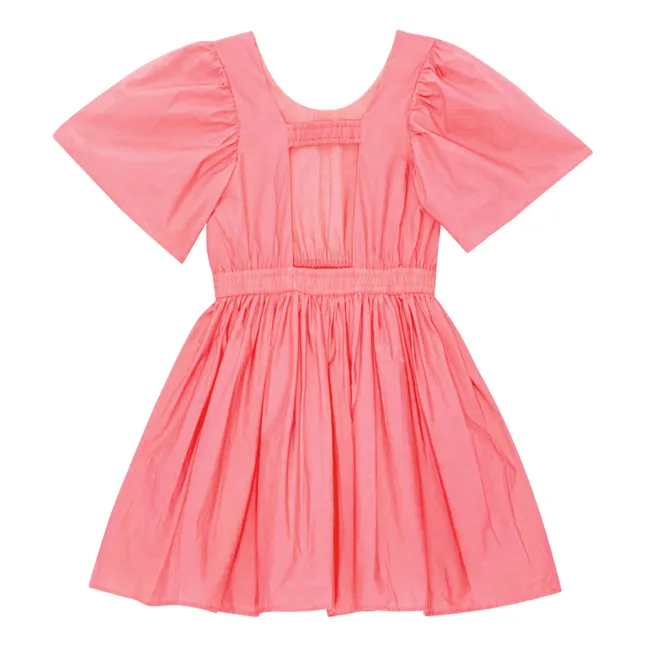 Cally organic cotton dress | Pink