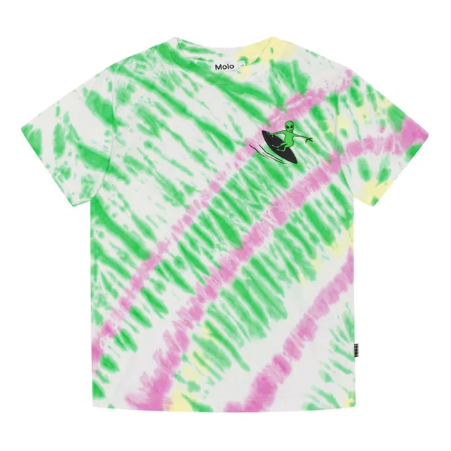 Rodney Dye T-Shirt Bio-Baumwolle | Grün
