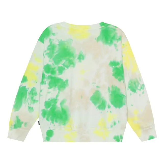 Sweatshirt Memphis Garden Die Bio-Baumwolle | Grün