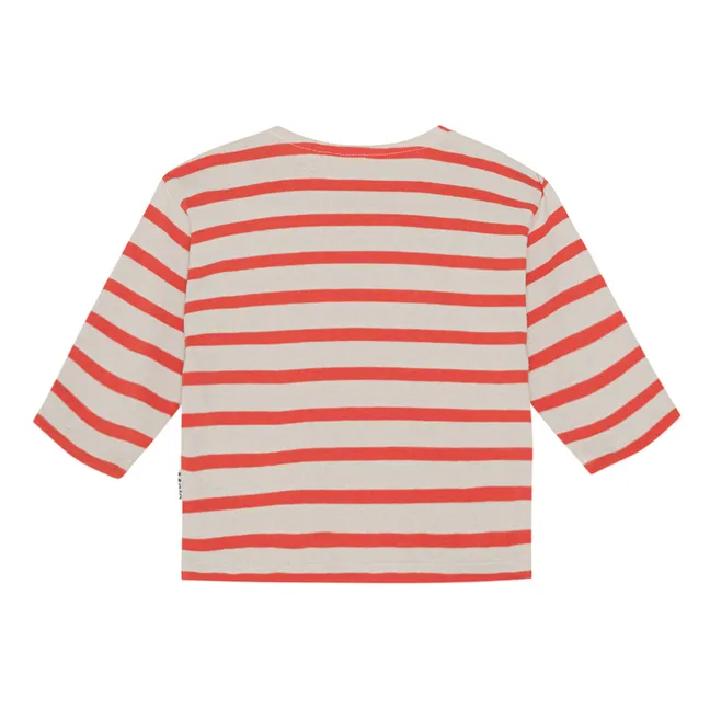 Camiseta de algodón ecológico Edarko | Rojo