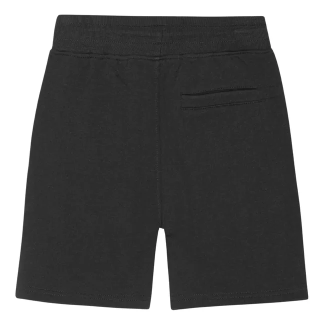 Alw Organic Cotton fleece shorts | Black