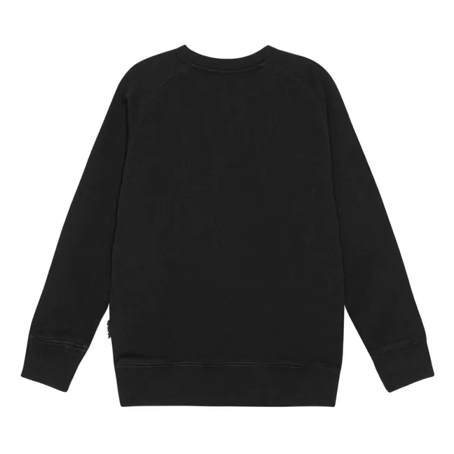 Sweatshirt Mike aus Bio-Baumwolle | Schwarz