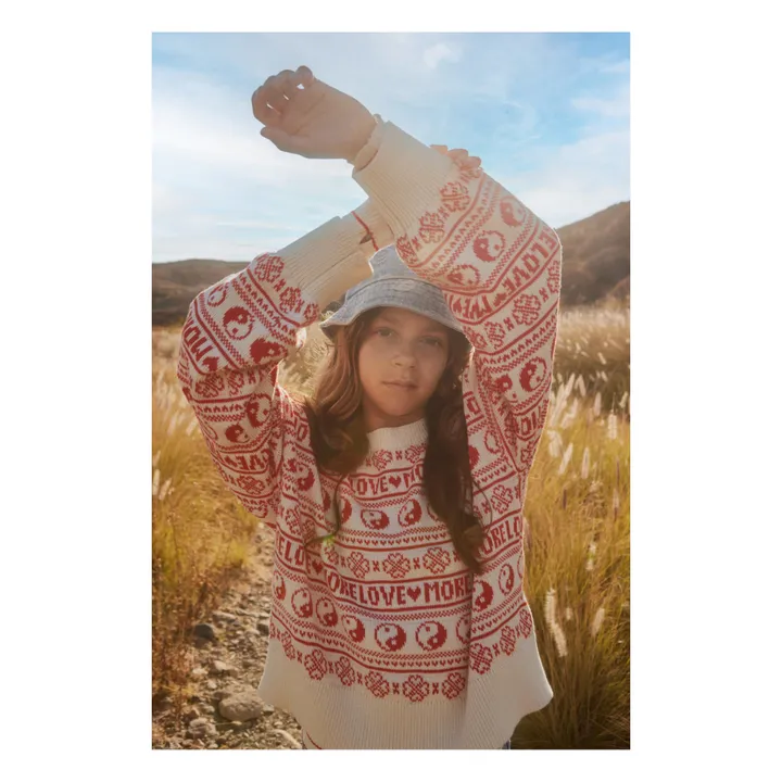 Gerrie Yin Yang jumper | Red- Product image n°2