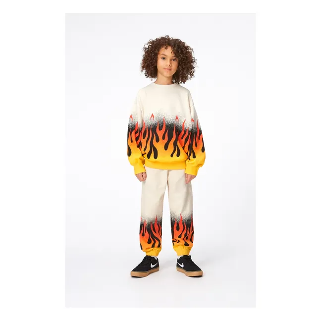 Jogger Adan On Fire Bio-Baumwolle | Beige