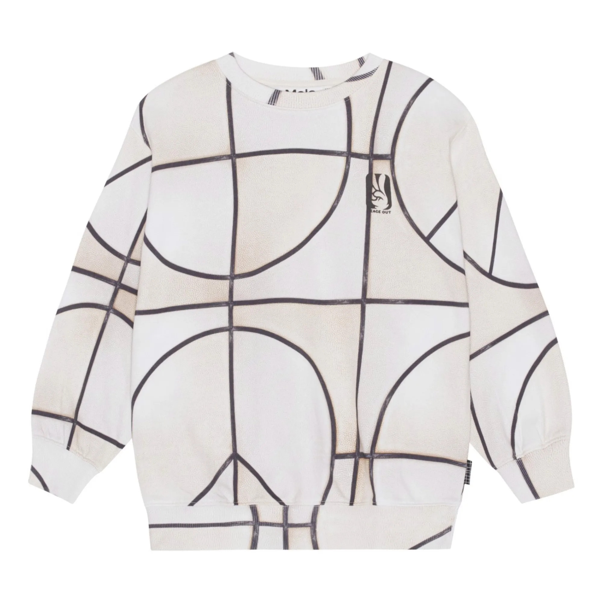 Molo Ecru Monti Basket Sweat Organic Cotton