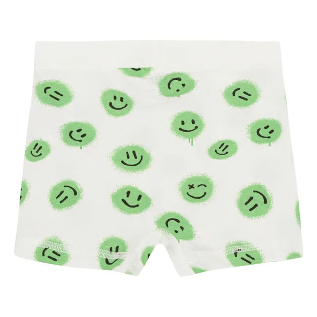 Pack of 2 Justin Organic Cotton Boxer Briefs | Green