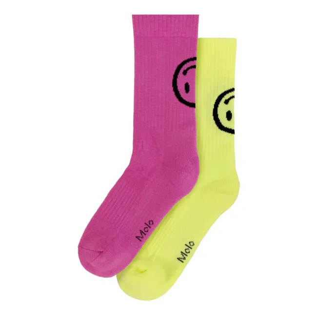 Set of 2 Norman Socks | Yellow