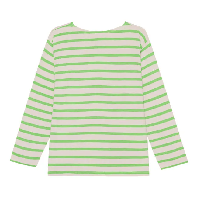 Camiseta de algodón ecológico Rilder | Verde Anís