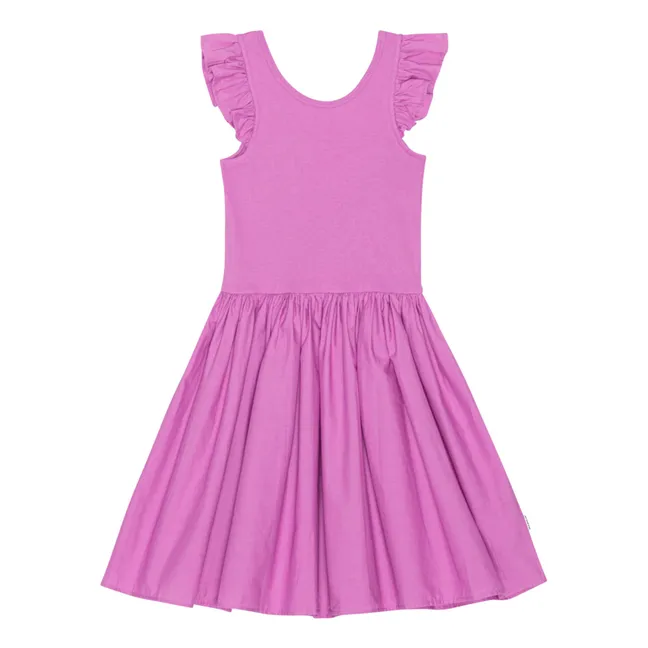 Cloudia organic cotton dress | Pink