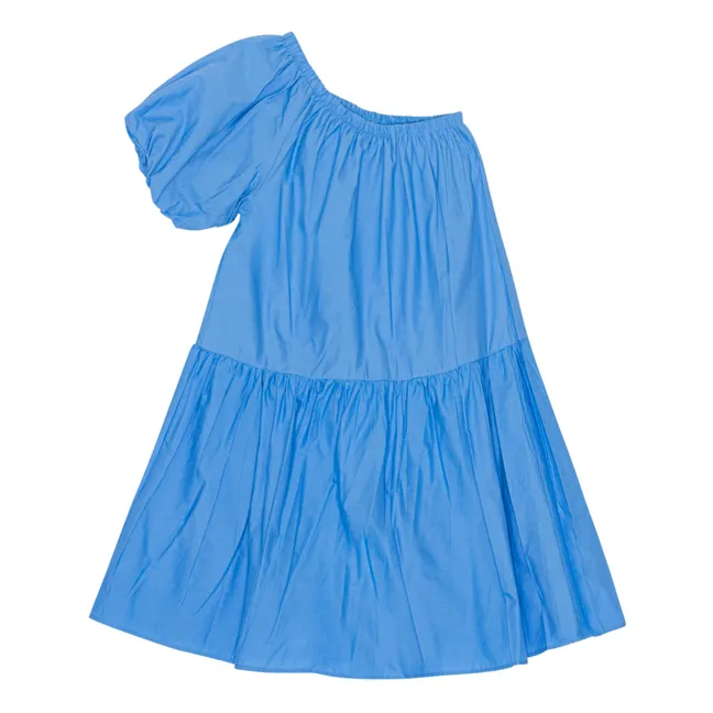 Clarabelle organic cotton dress | Blue