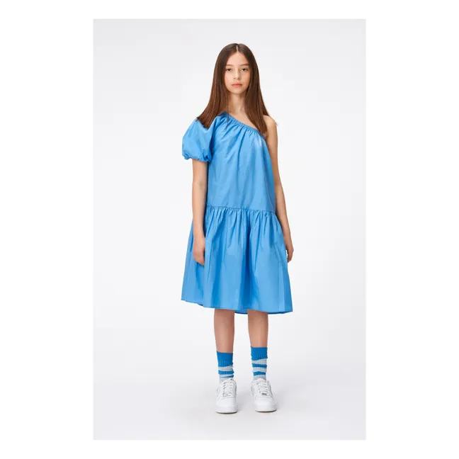 Robe Clarabelle Coton Bio | Bleu