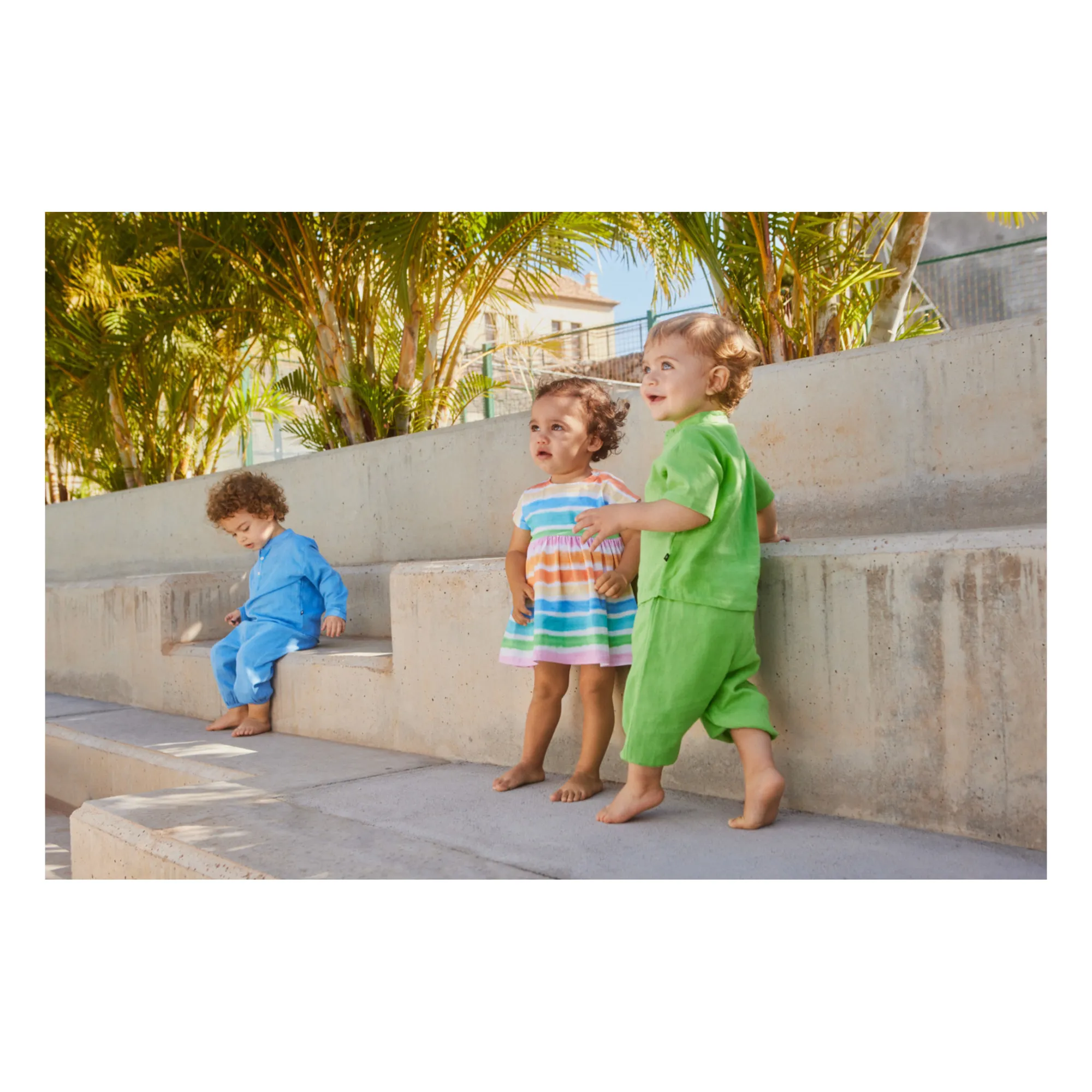 Robe Channi Coton Bio | Abricot- Image produit n°1