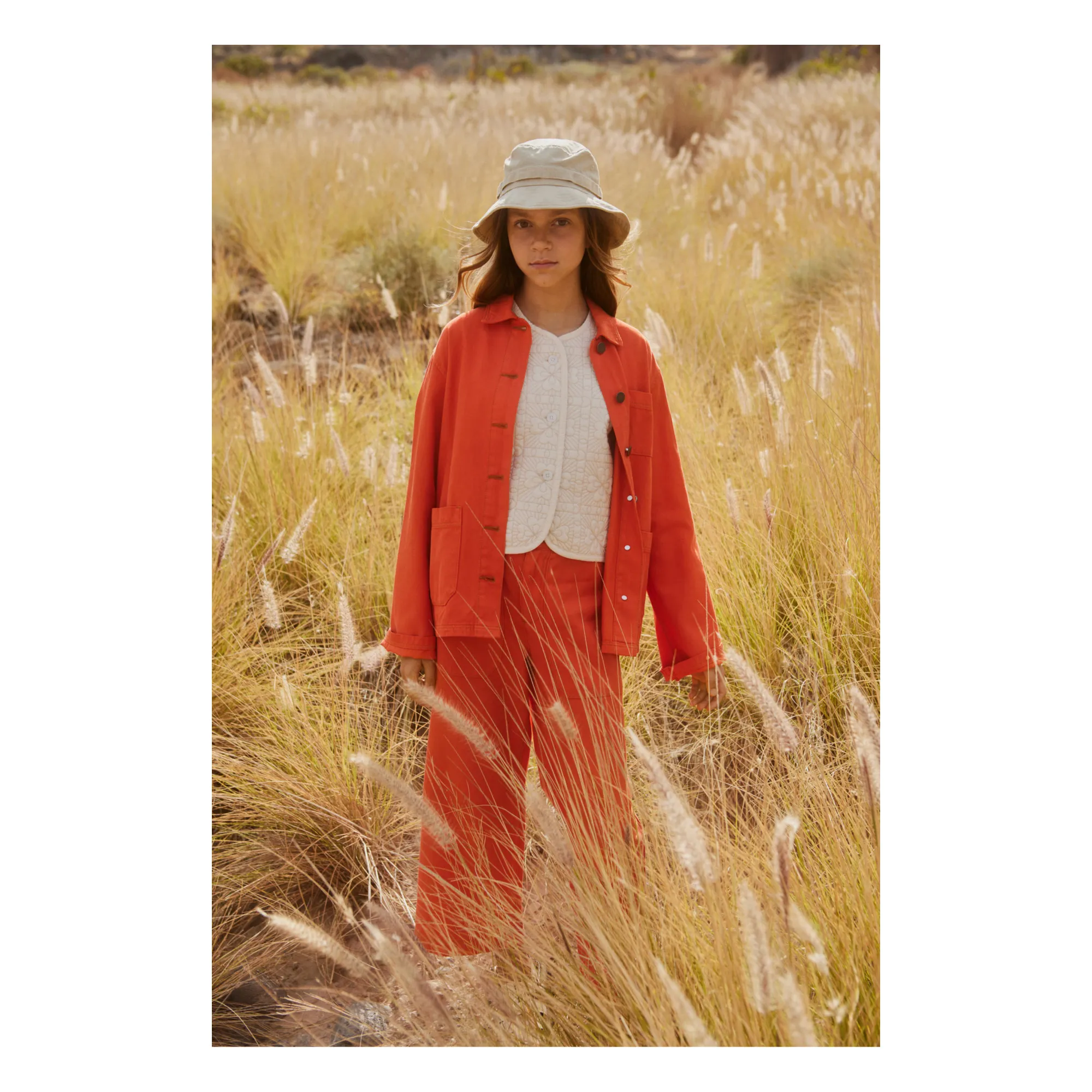 Veste Hellen | Orange sanguine- Image produit n°1