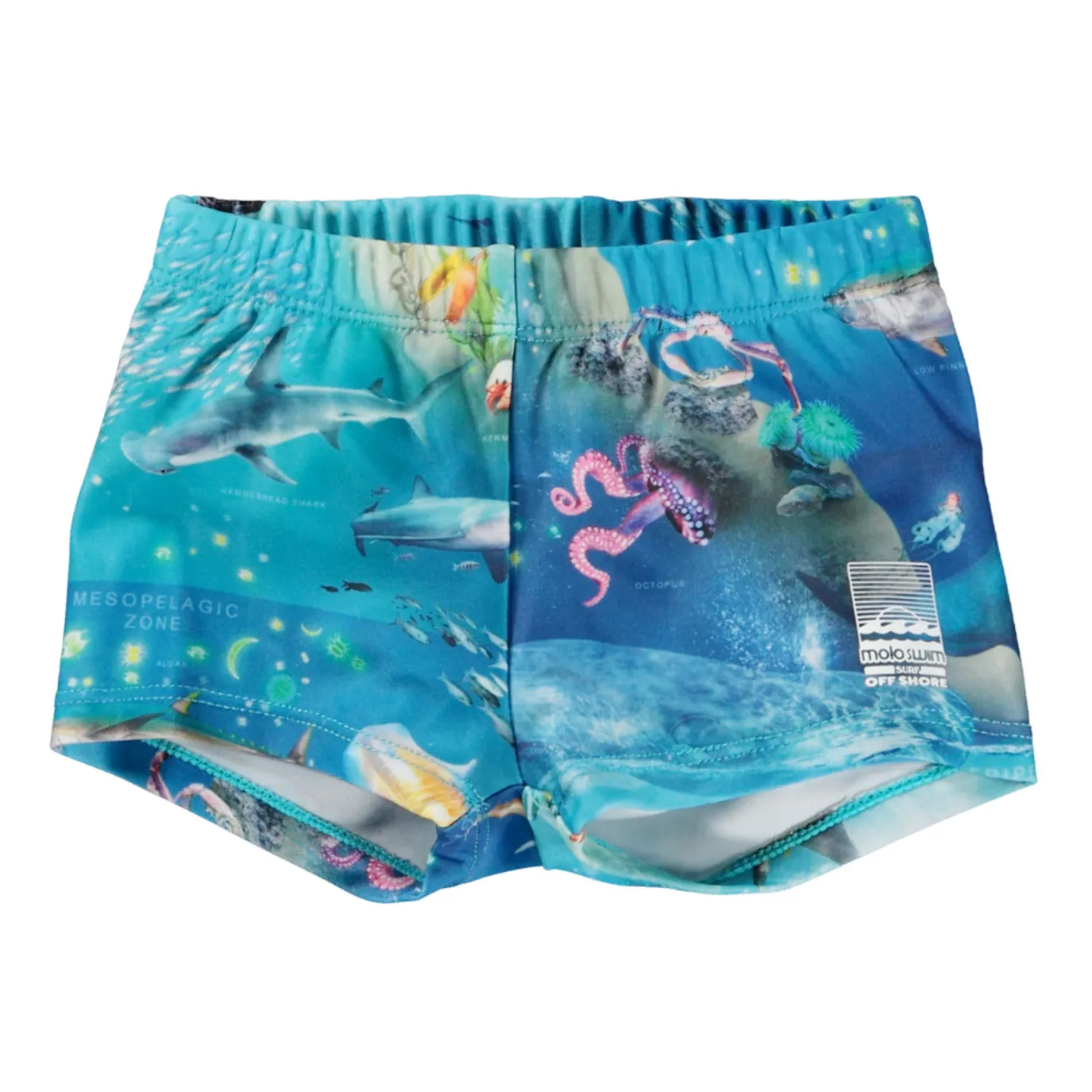 Molo Blue Nansen Recycled Polyester Swim Shorts
