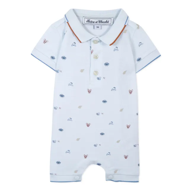 Combinaison Polo | Bleu ciel