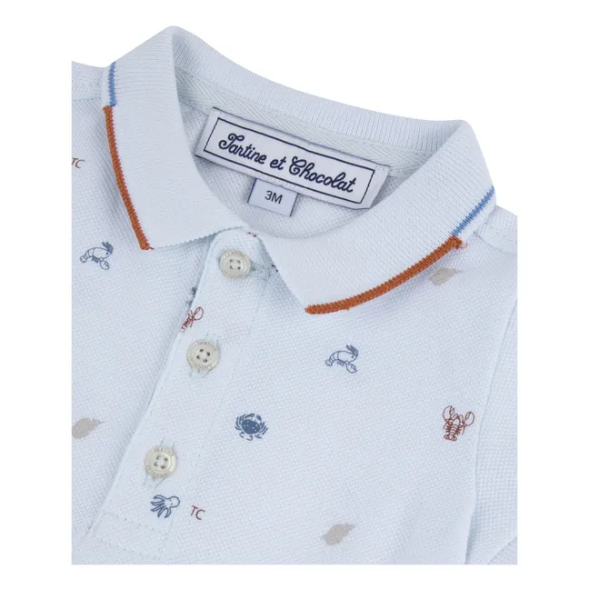 Combinaison Polo | Bleu ciel