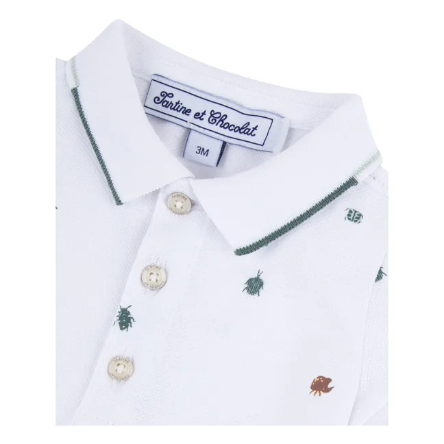 Jardin Secret polo shirt | Green