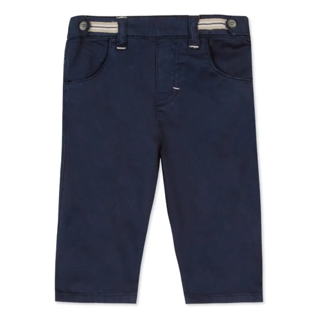 Pantalones ajustables | Azul Marino