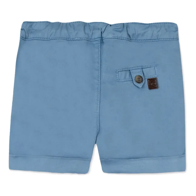 Pantalones cortos ajustables | Azul