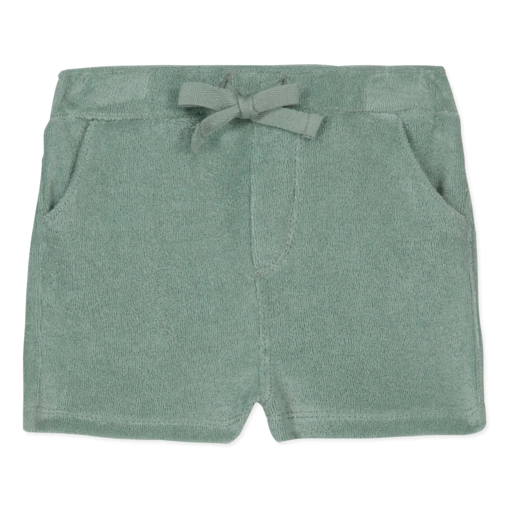 Tartine Et Chocolat Sage Terry Cloth Shorts