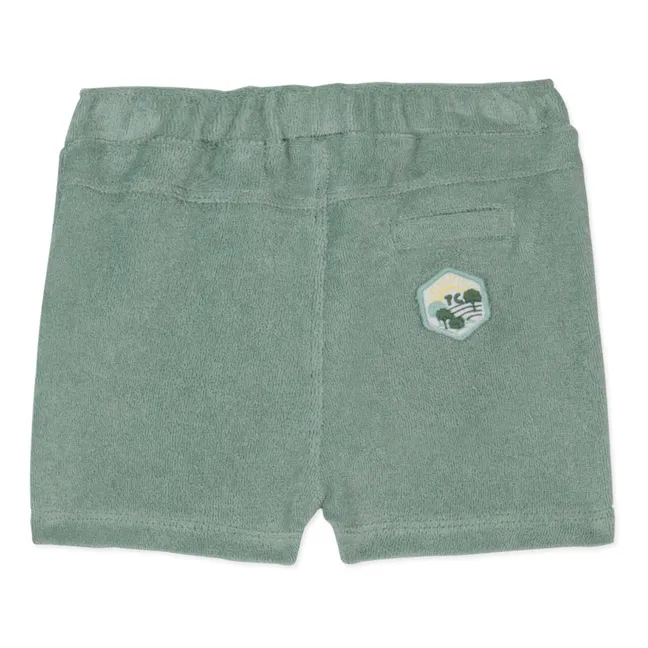 Terry Cloth Shorts | Sage