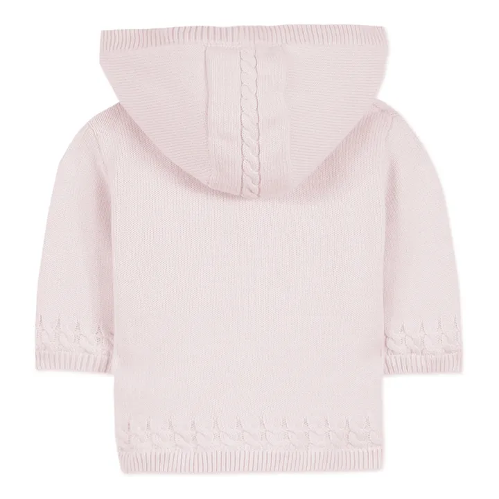 Veste en Maille | Rose pâle- Image produit n°2