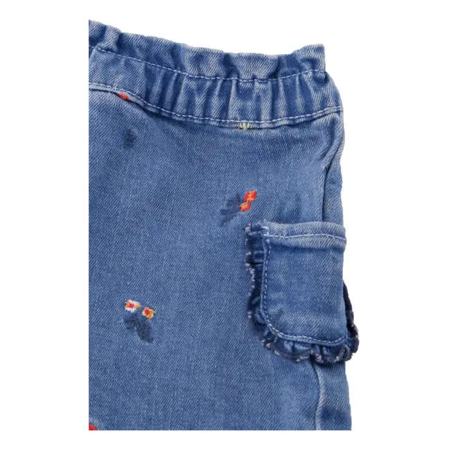 Pantalón corto Denim | Azul