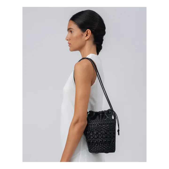 【HEREU】PALAU YUTE Hand-Braided Mini Bucket Crossbody Bag PALAU YUTE - Hand-Braided Mini Bucket Crossbody Bag – Hereu