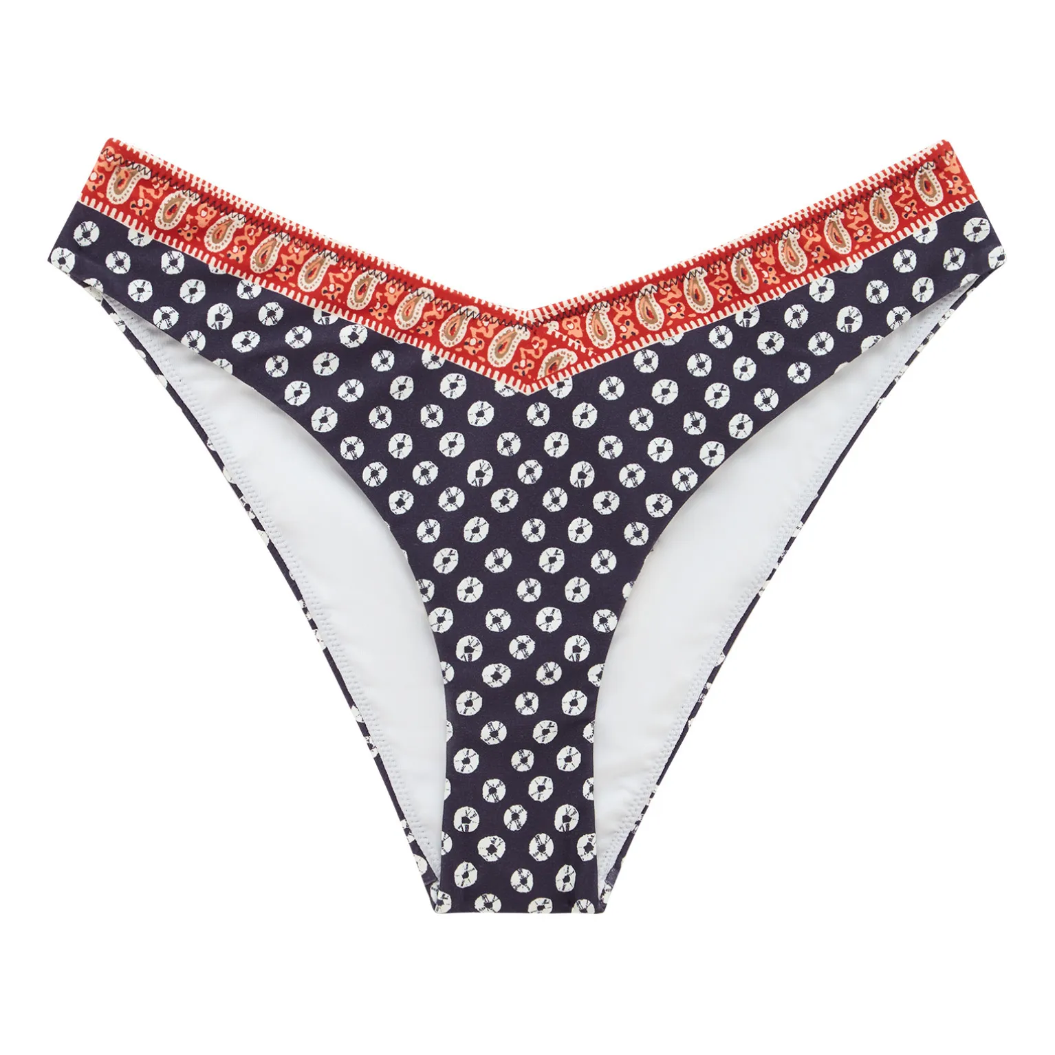 Boteh Pink Isavella Suit Tie Bottom