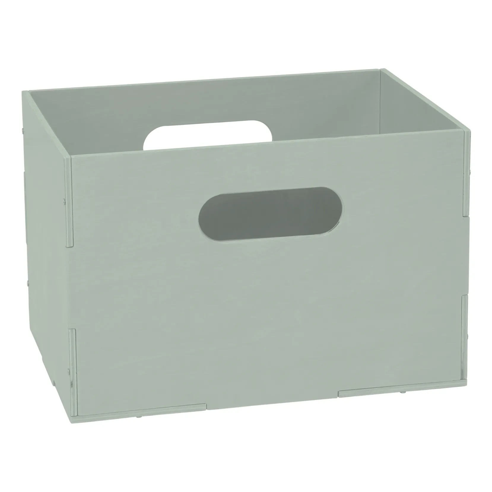 Nofred Olive Green Wooden Storage Box
