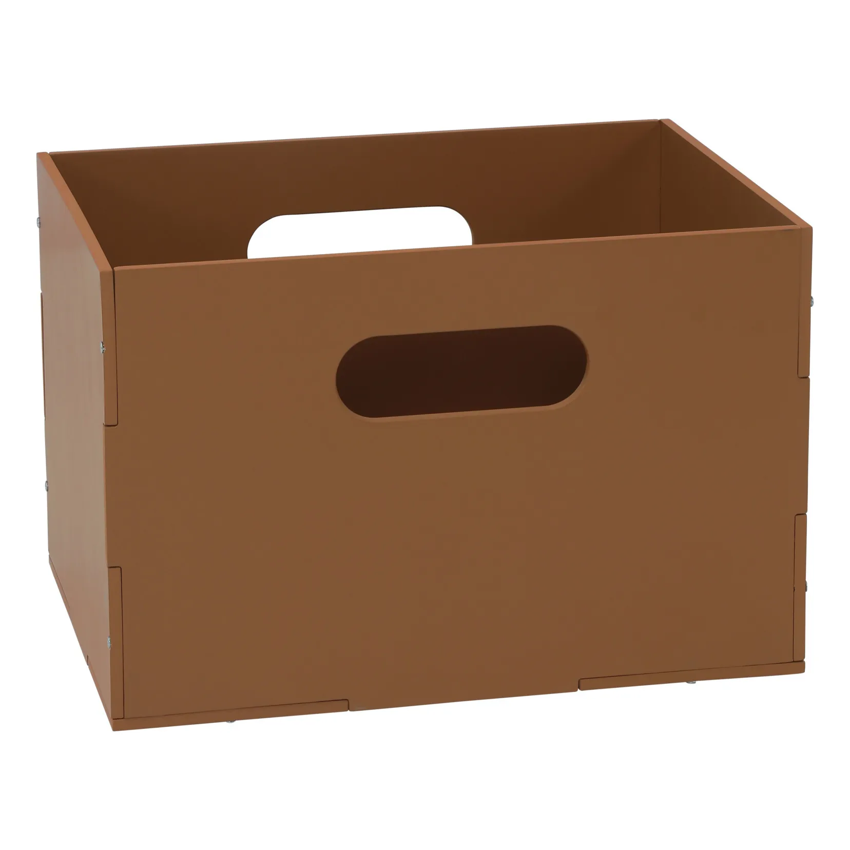 Boite de rangement en bois | Brun- Image produit n°0