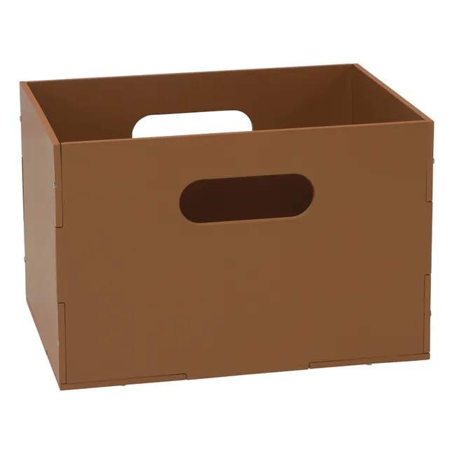 Wooden storage box | Brown