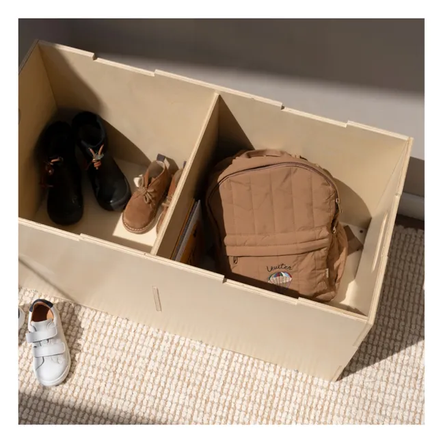 XL storage cube | Bois clair