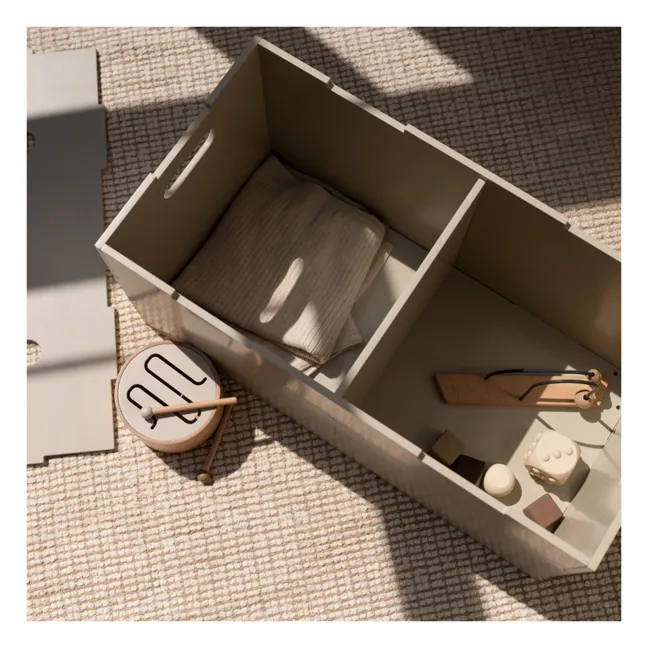 Cubo de almacenamiento XL | Beige