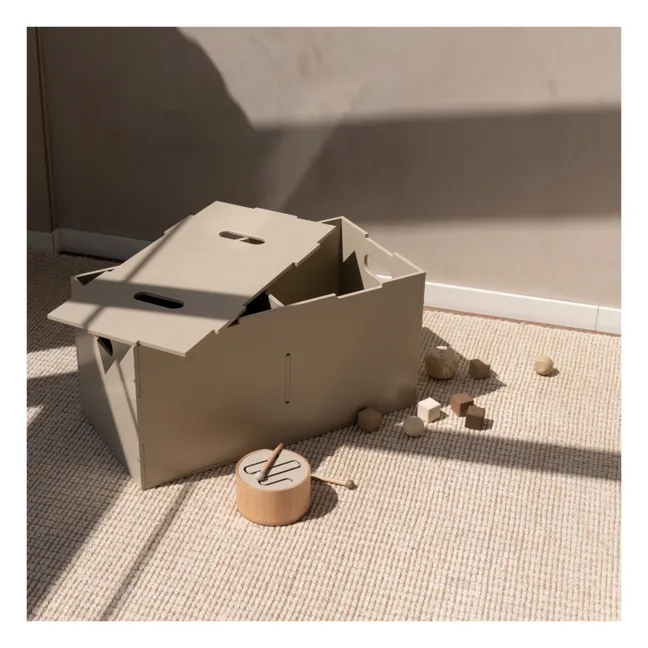 Cubo de almacenamiento XL | Beige