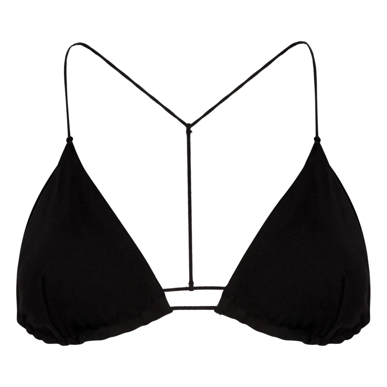Ziah Black Tri Jersey Top