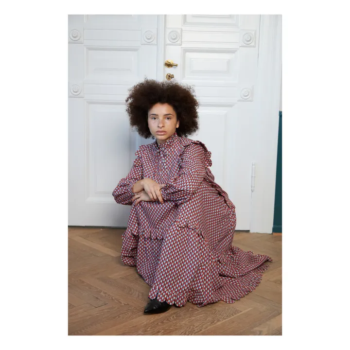 Robe Loan | Rouge- Image produit n°3