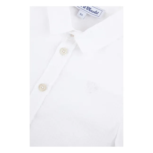 Camisa de rayas | Blanco