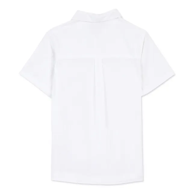 Striped Shirt | White