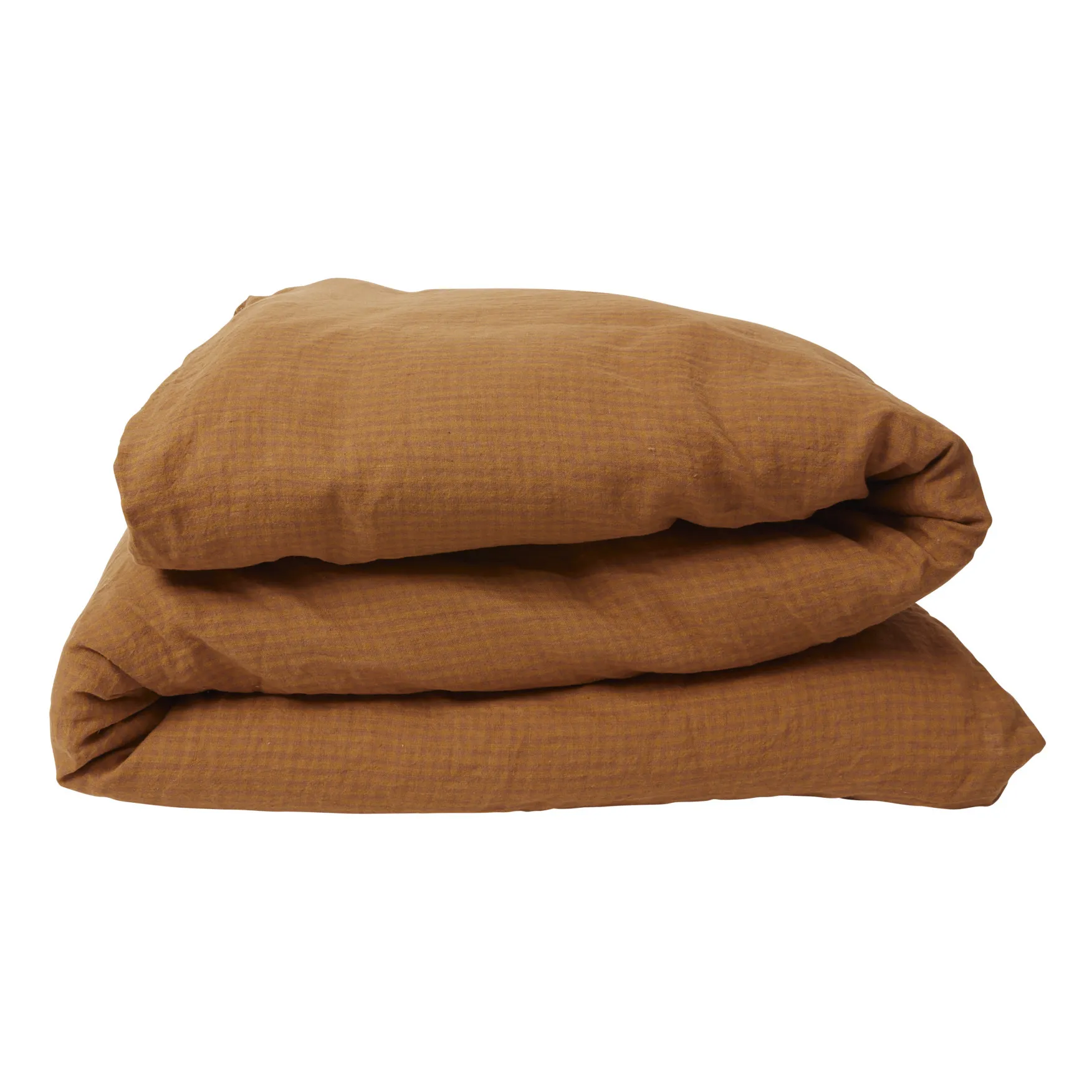 Gabrielle Paris Dusty Pink Comforter Cover In Washed Linen