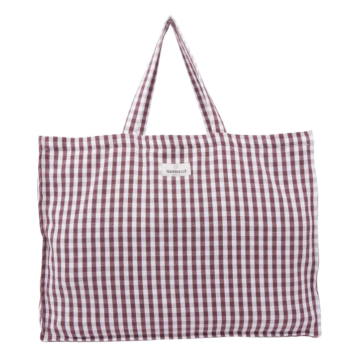 Shopping bag | Burgundy- Product image n°0