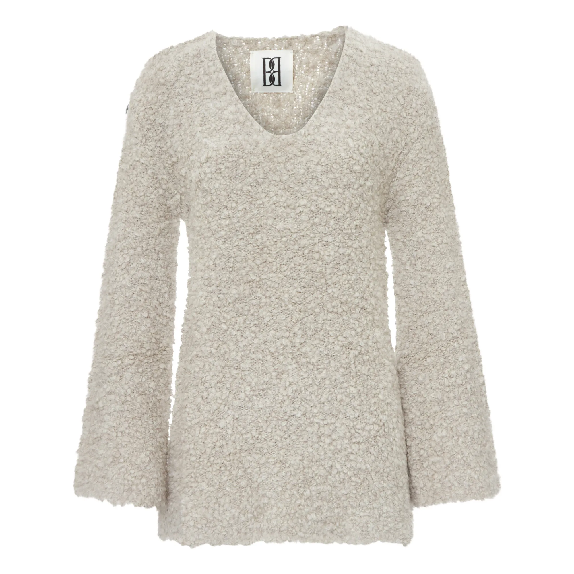 By Malene Birger Beige Karlee Alpaca And Merino Wool Sweater