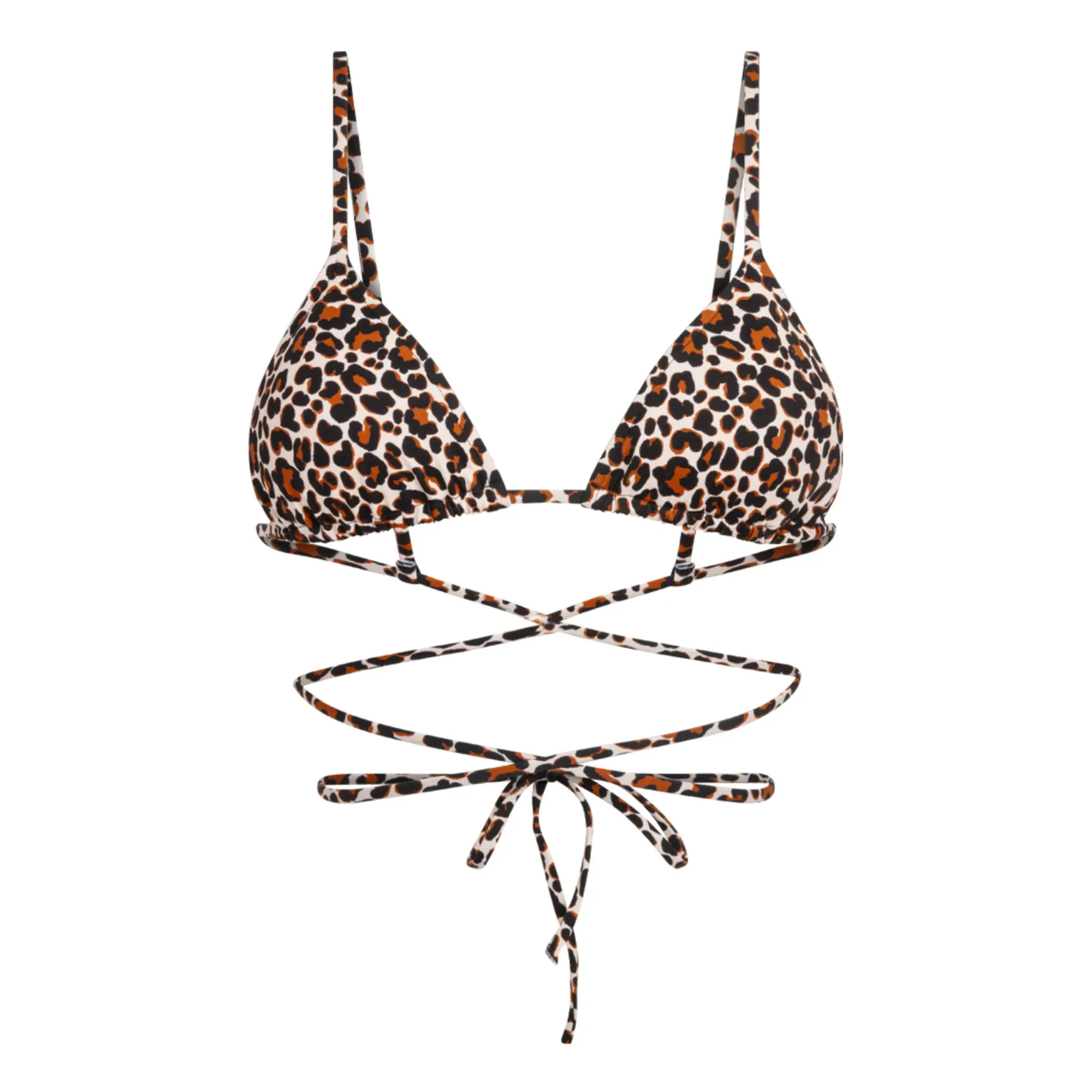 Anja Paris Leopard Haut De Maillot L'enchanteur