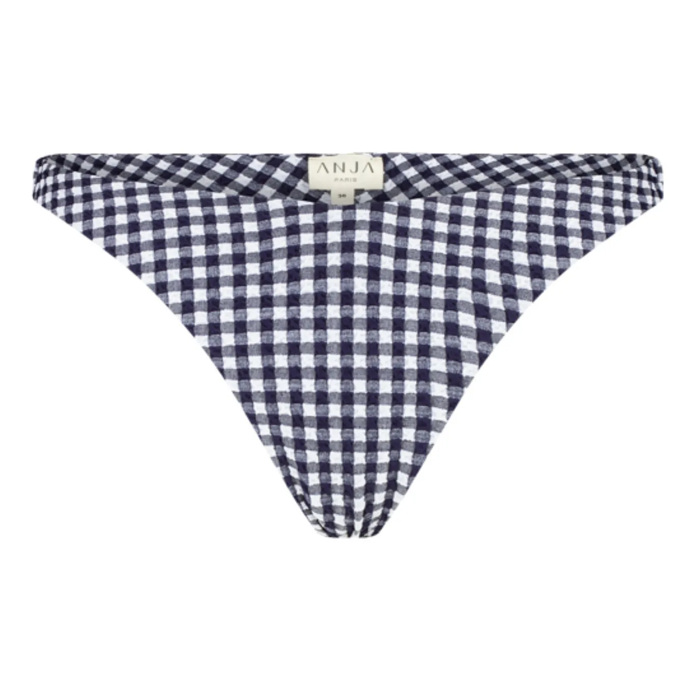 Anja Paris Navy Blue Bas De Maillot Le Canon Vichy