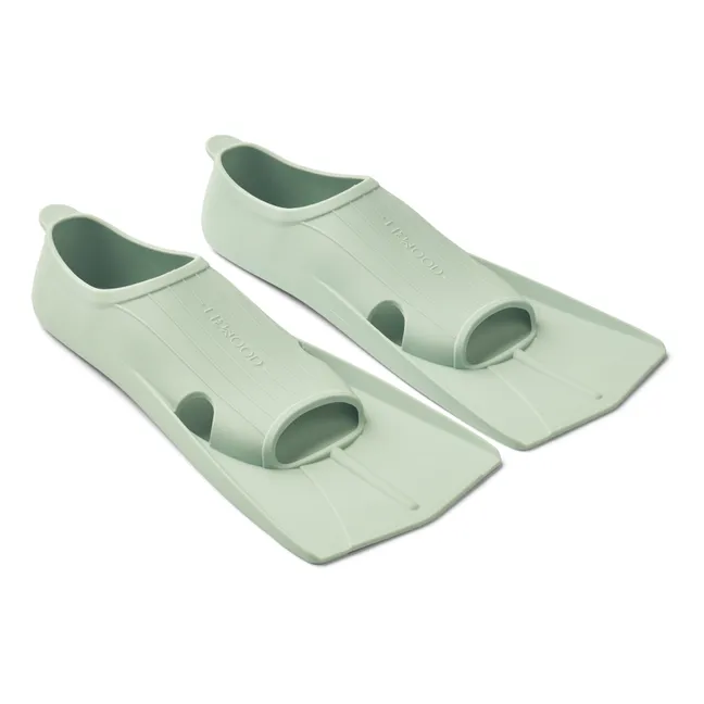 Gustav Silicone Flippers | Pale green
