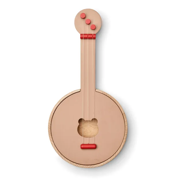 Banjo Chas aus Holz | Rot