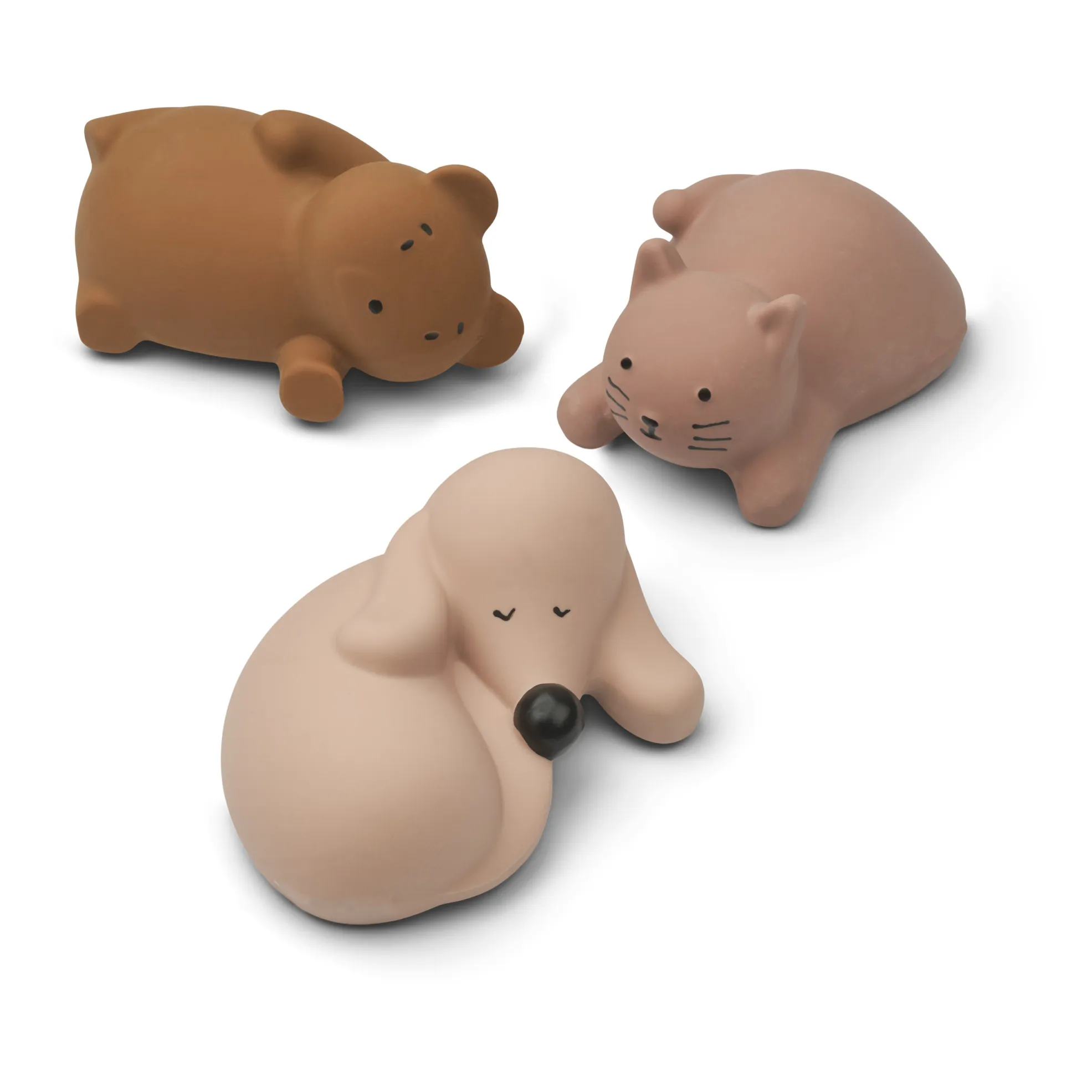 Liewood Pink Nori Bath Toys - Set Of 3