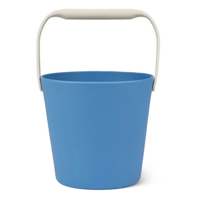 Moira Silicone Beach Bucket | Azure blue